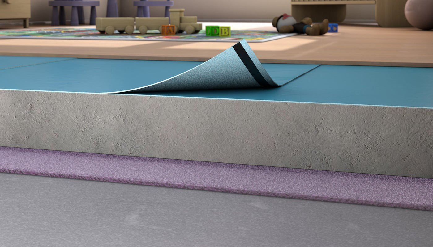 Geficell Trittschalldämmplatten | Parkett- und Laminatunterlagen