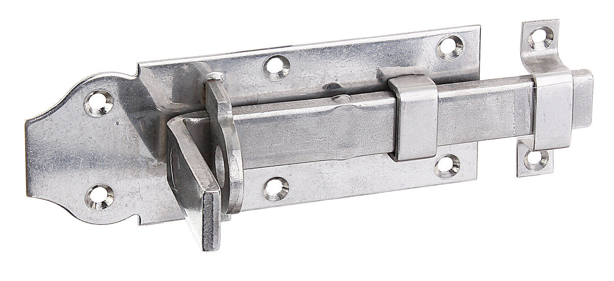 Schlossriegel VA gerade mit Schlaufe 120 mm