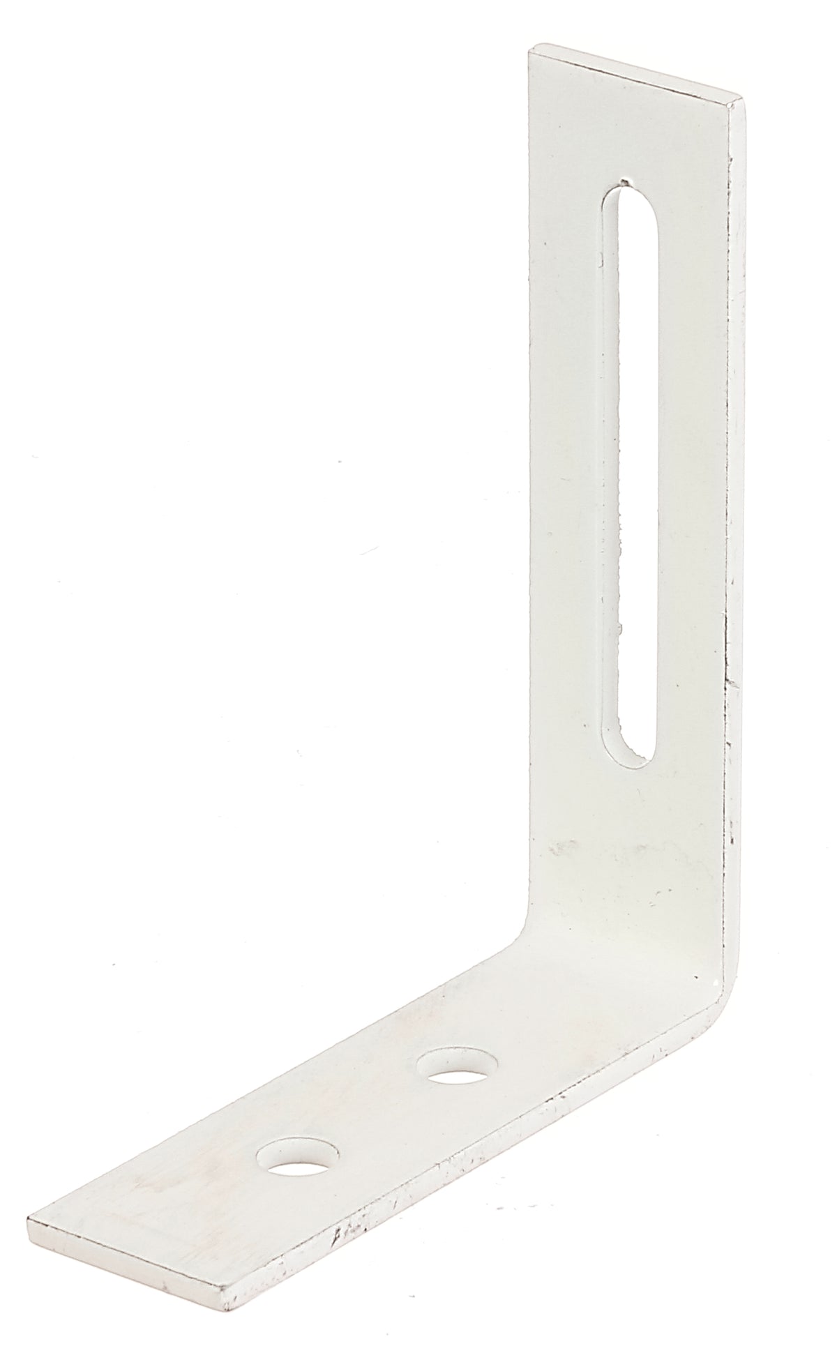 Verstellwinkel Langloch weiß 65x80x20mm
