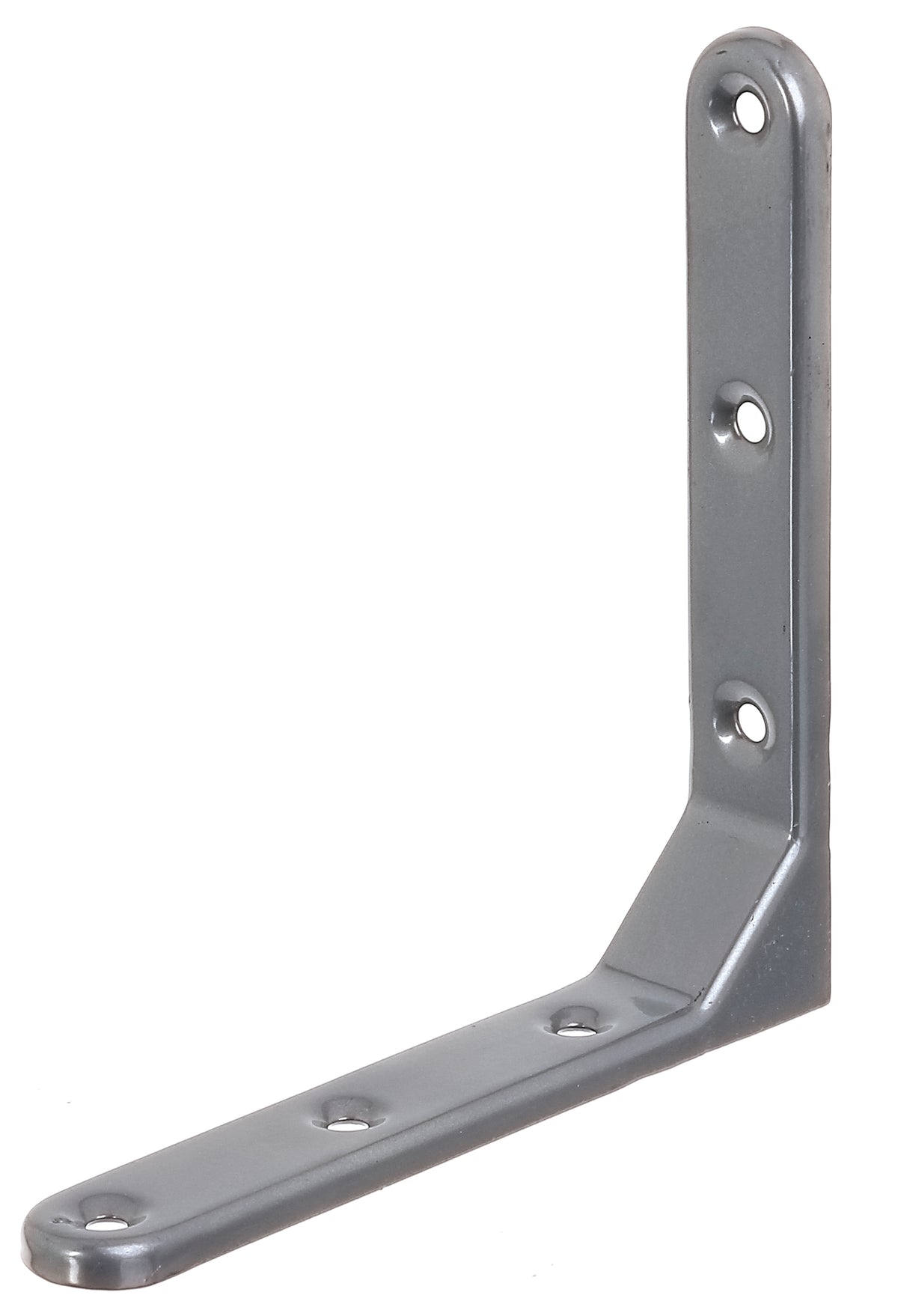 Zierwinkel alugrau 130x130x21mm
