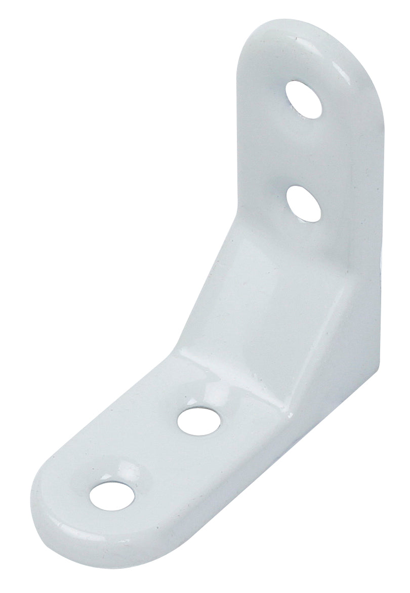 Zierwinkel weiß 75x75x20mm
