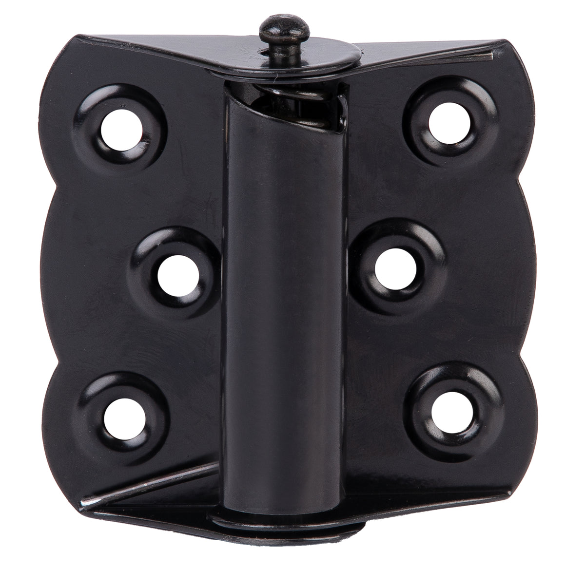 Scharnier selbstschließend schwarz 70x65mm