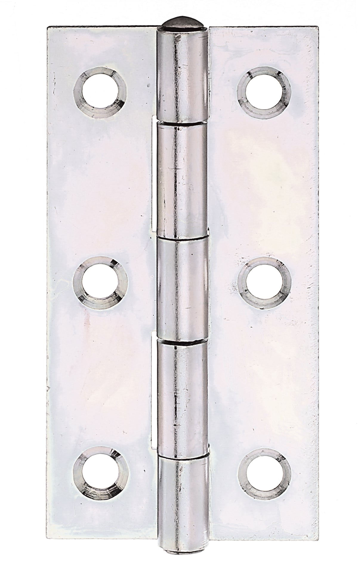 Scharnier gelb verzinkt 70x35x1mm