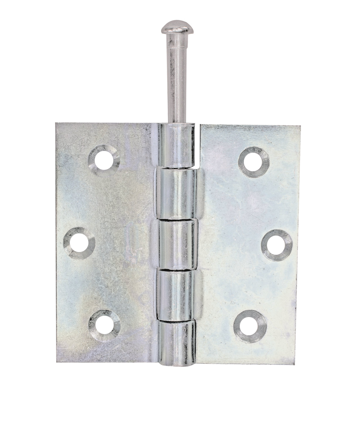 Scharnier Stift lose galvanisch gelb verzinkt 76x76x2mm