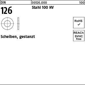 DIN 126 Stahl - Scheiben