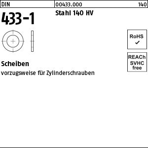 DIN 433 -1 Stahl - Scheiben