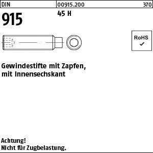 DIN 915 45 H - Gewindestifte