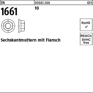EN 1661 10 - Sechskantmuttern