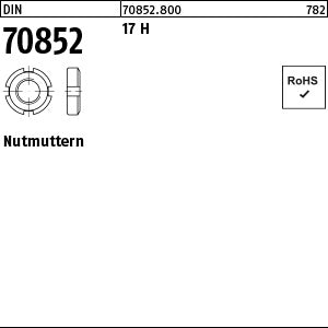 DIN 70852 17 H - Nutmuttern