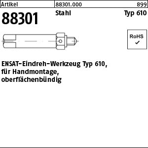 ENSAT für Hand - Eindreher - ENSAT-Eindreh-Werkzeug