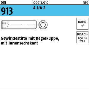 DIN 913 A 1/A2 rostfrei A1/A2 - Gewindestifte