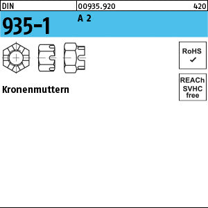 DIN 935 A2 - Kronenmuttern
