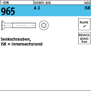 DIN 965 A2 Torx - Senkschrauben