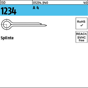ISO 1234 A4 - Splinte