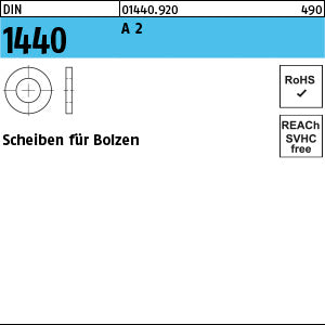 DIN 1440 A2 - Scheiben für Bolzen