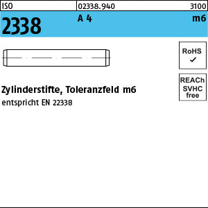 ISO 2338 A4 - Zylinderstifte