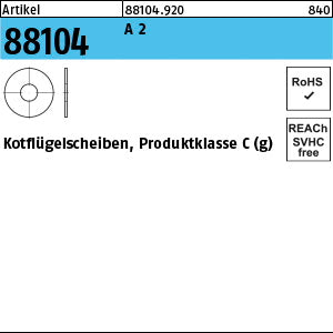 Kotflügelscheiben A2 x 1, 5 - Kotflügelscheiben