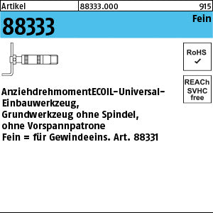 AMECOIL-Einbaugerät Nr. 2 für - M 8