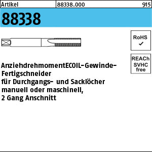 AMECOIL Gewindefertigbohrer für Einsätze