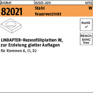LINDAPTER Stahl W feuerverzinkt