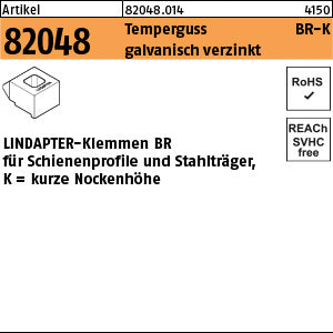 LINDAPTER GT BR 12 kurz galvanisch verzinkt