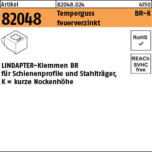 LINDAPTER GT BR 12 kurz feuerverzinkt