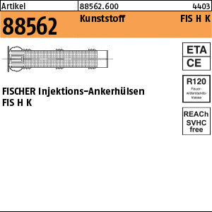 FISCHER-Ankerhülse Kunststoff FIS H K