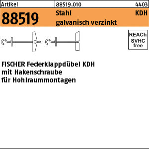 FISCHER-Klappdübel KDH