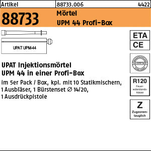 UPAT Verbundmörtel UPM 44 Profi-Box