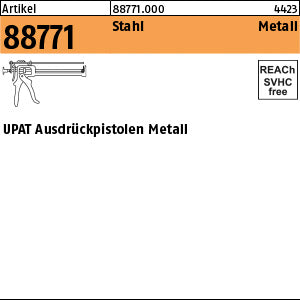 UPAT UPM Ausdrückpist. Metall