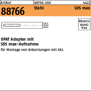 UPAT Adapt. SDS-max 3/4 VK für UKA3/UMV -M 30