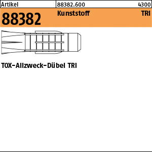 TOX - Dübel TRI Kunststoff - TOX-Allzweck-Dübel