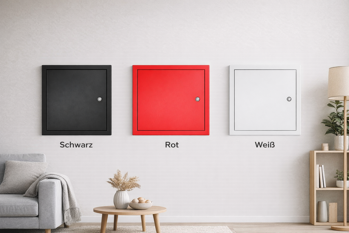 Nordmacher PureAccess Indoor Revisionstür – farblich beschichtet nach RAL