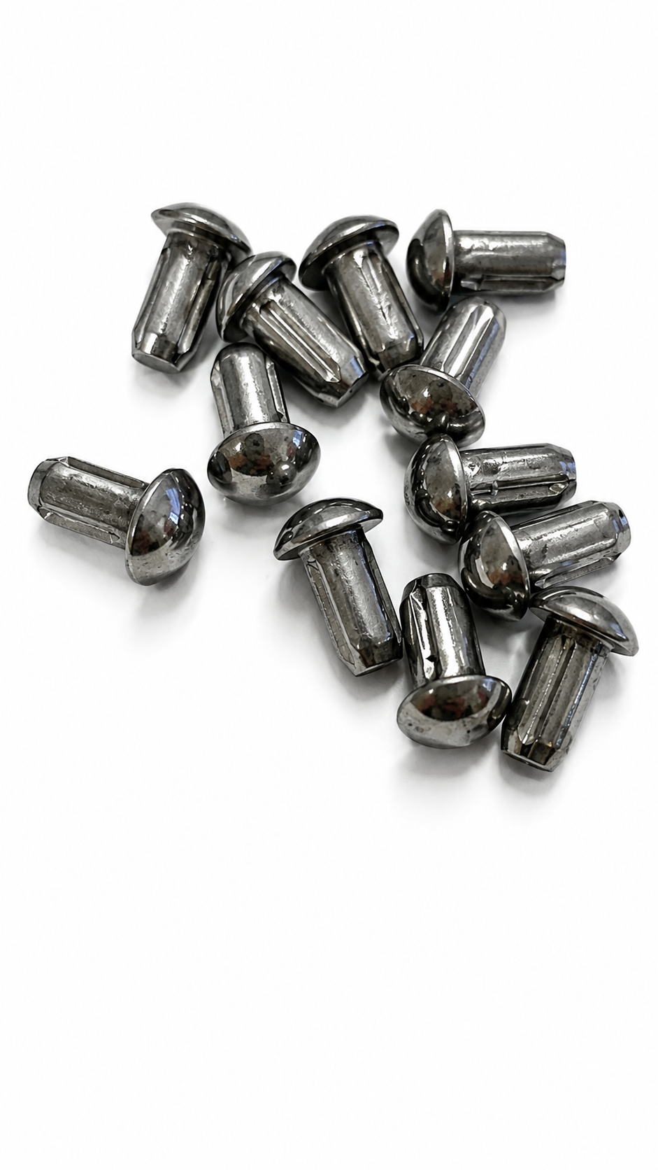 ISO 8746 Stahl - Halbrundkerbnägel