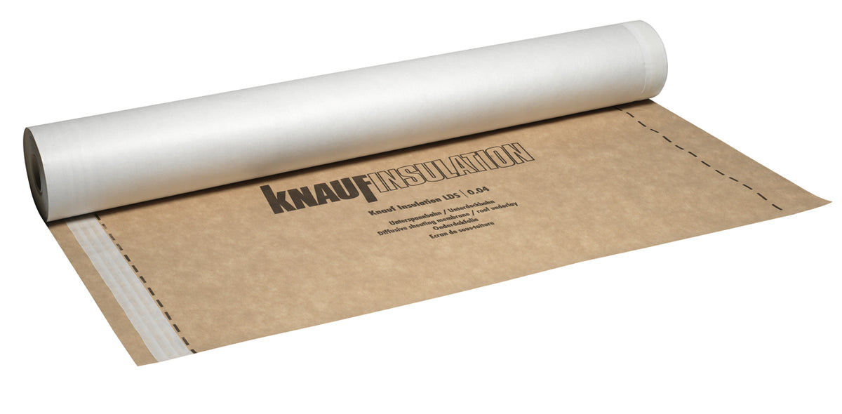 Knauf Insulation LDS 0.04 - Unterspann-/Unterdeckbahn - 75m²