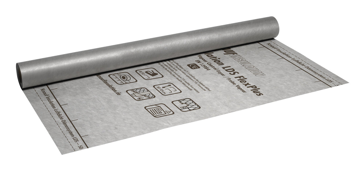 Knauf Insulation LDS FlexPlus - Feuchtevariable Hochleistungsbahn - 1 Meter