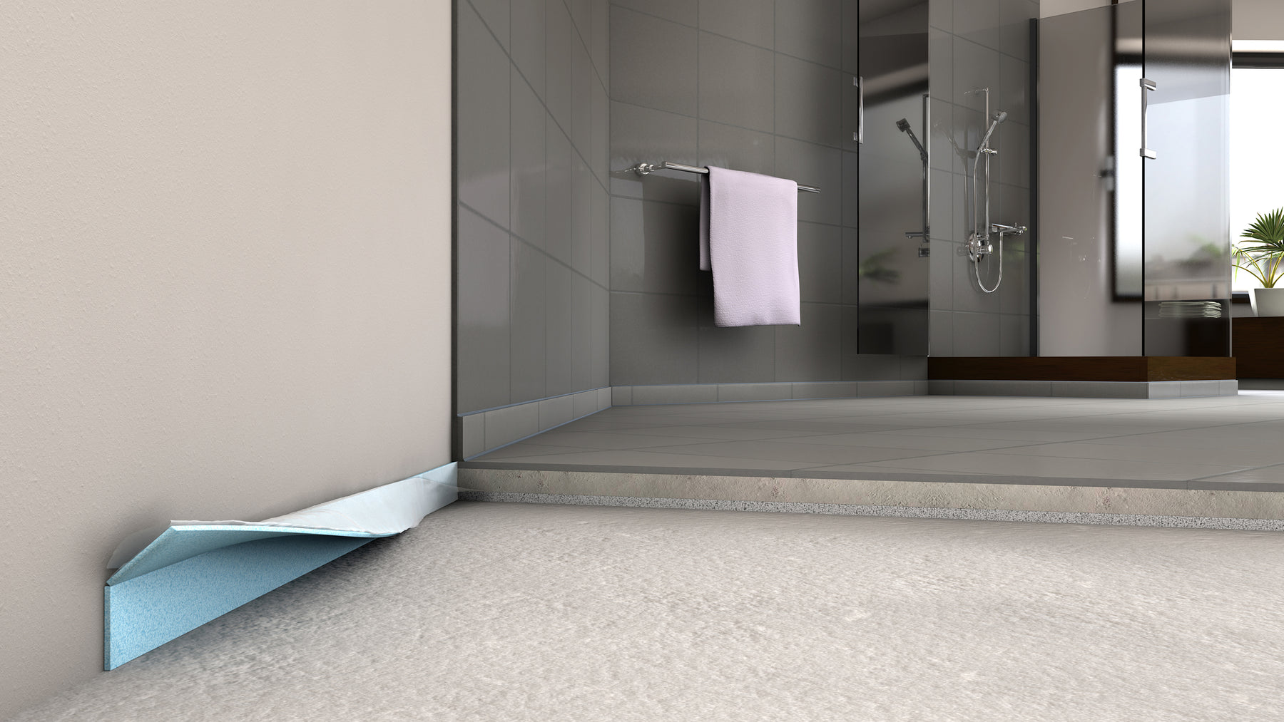 Gefinex Randdämmstreifen - für Trocken- und Nassestrich | Randfugen