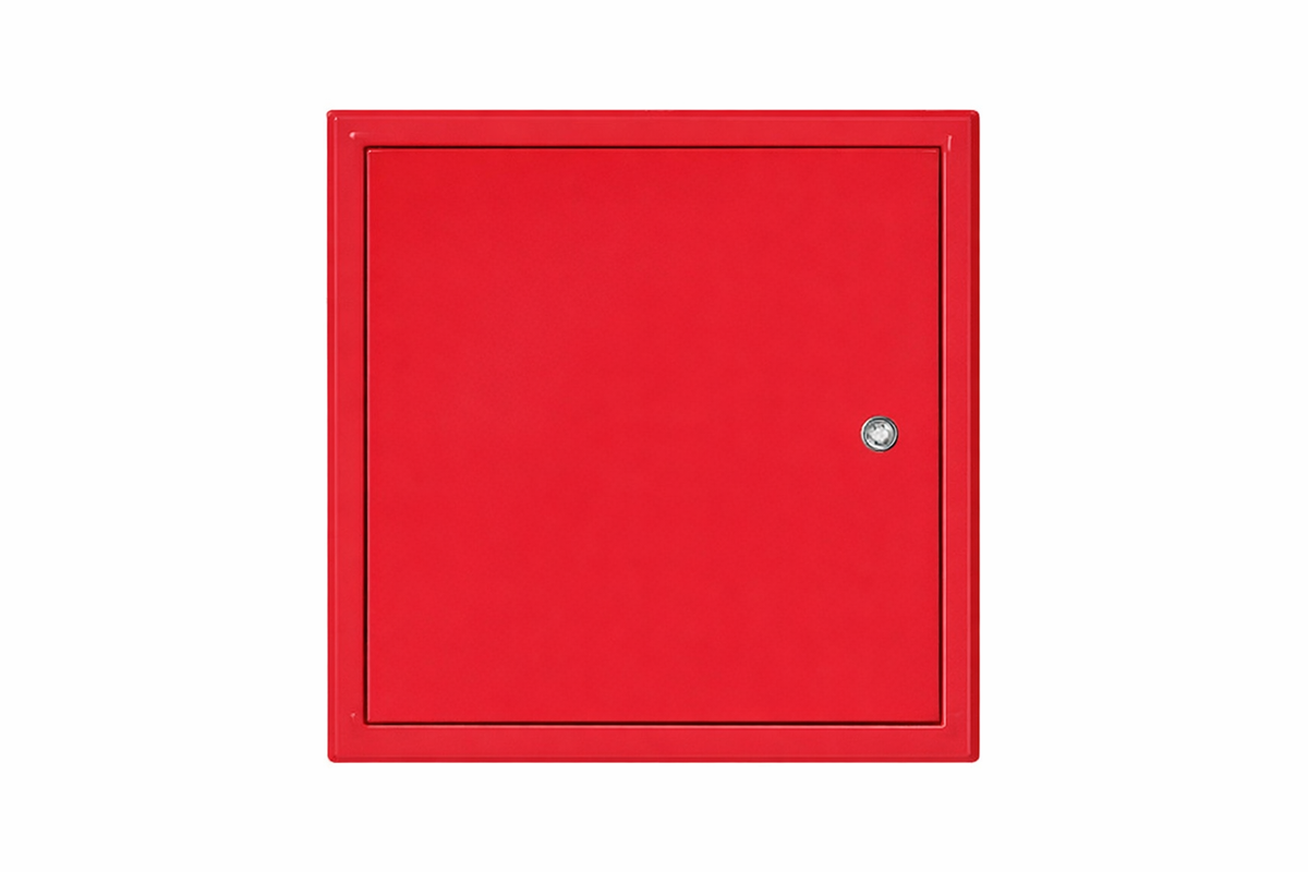 Softline Revisionstür mir Vierkantverschluss - farbig beschichtet