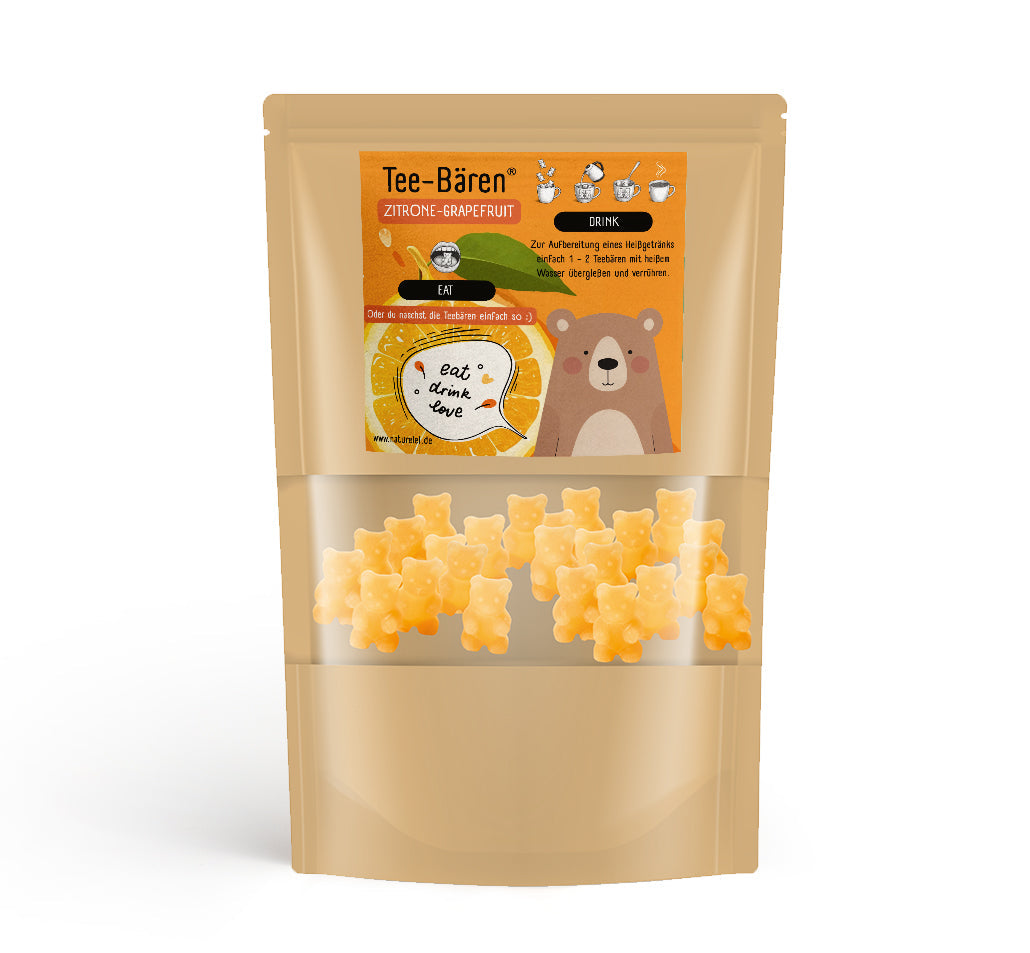 Tee-Bären® Bitterlimonade (Zitrone-Grapefruit)