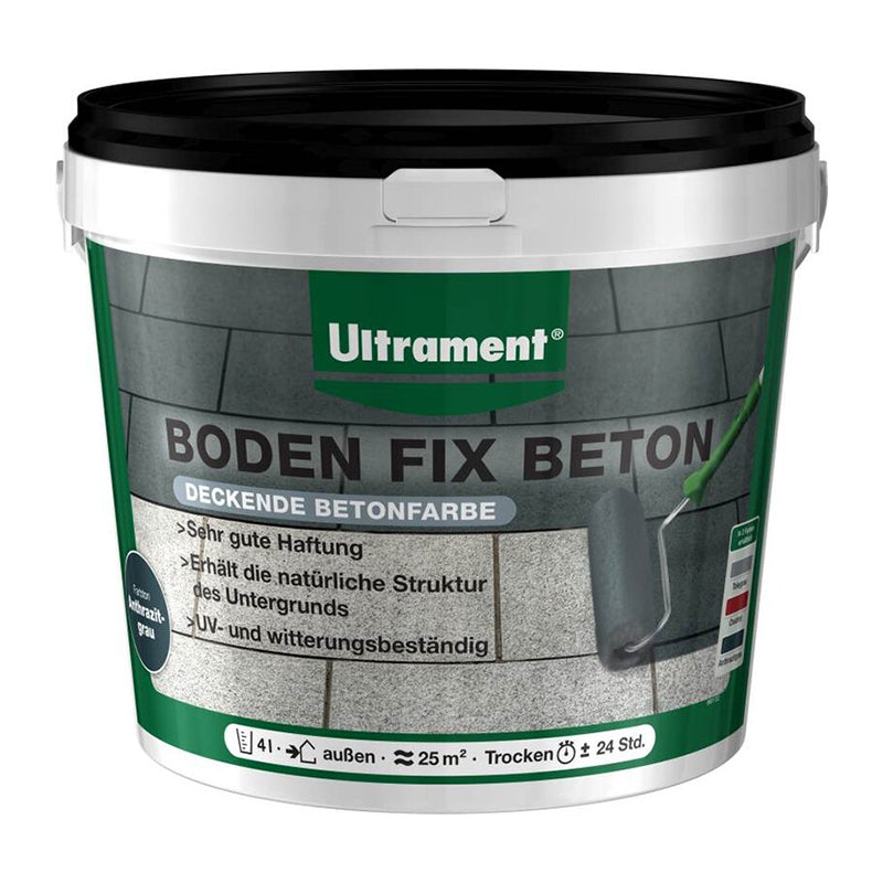 Ultrament - Beton Frisch (Boden Fix Beton) - 4 Liter