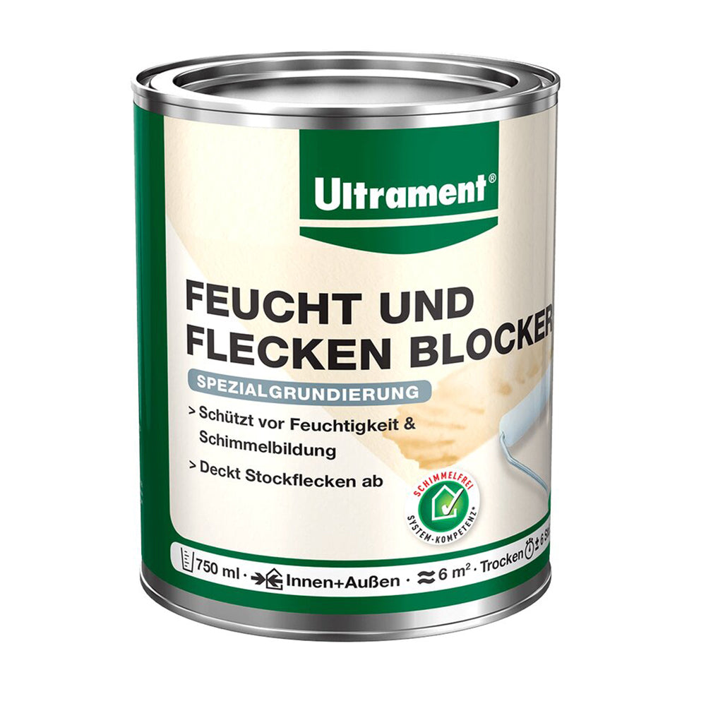 Ultrament Feucht und Flecken Blocker - Schimmelblocker - 750ml