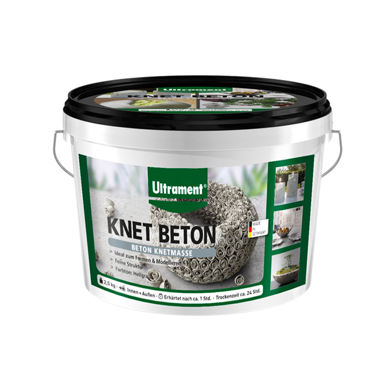 Ultrament - Knet Beton - hellgrau oder weiß - 2,5kg