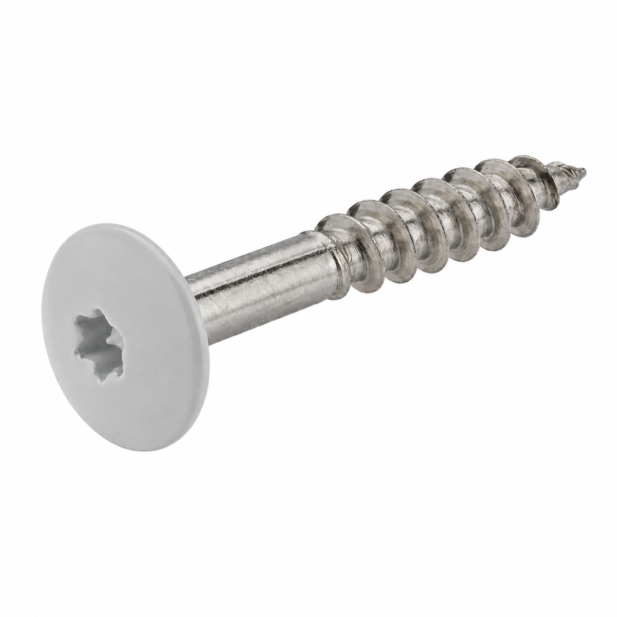 Fassadenschraube A2 4,8 x 25 mm – farbiger Schraubenkopf