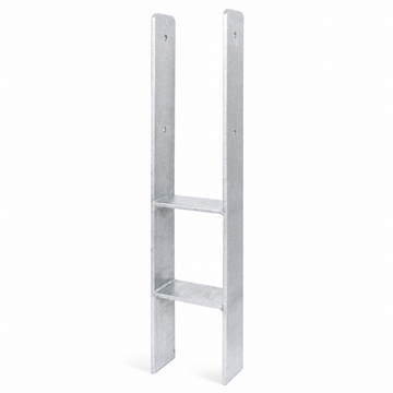 H-Pfostenträger Typ 365 116 x 600 mm feuerverzinkt zum Einbetonieren