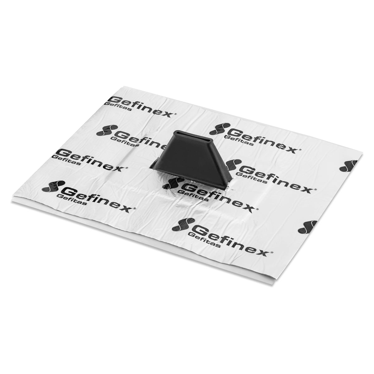 Gefitas Alu 1500 Radondichte Erdungsband-Manschette 200 x 150 mm