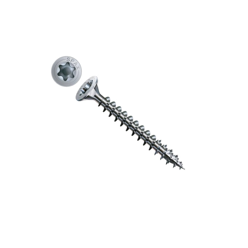 SPAX Stahl Torx WIROX, Senkkopf galvanisch verzinkt (Senkkopf-Torx)