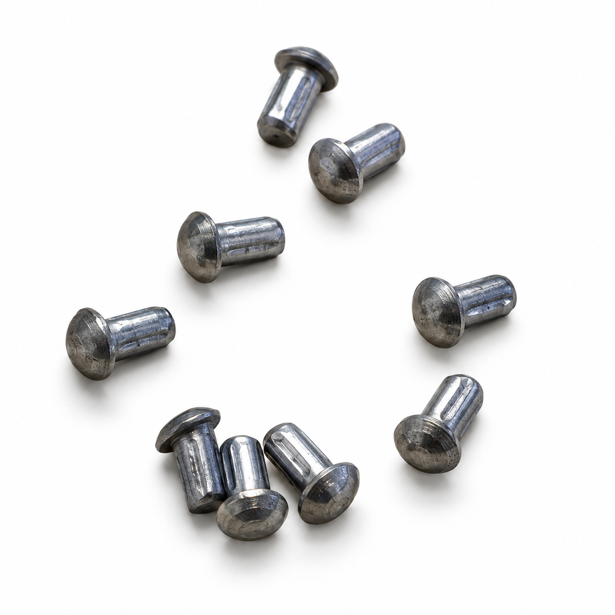 ISO 8746 Halbrundkerbnägel aus Edelstahl 1.4303 – rostfrei