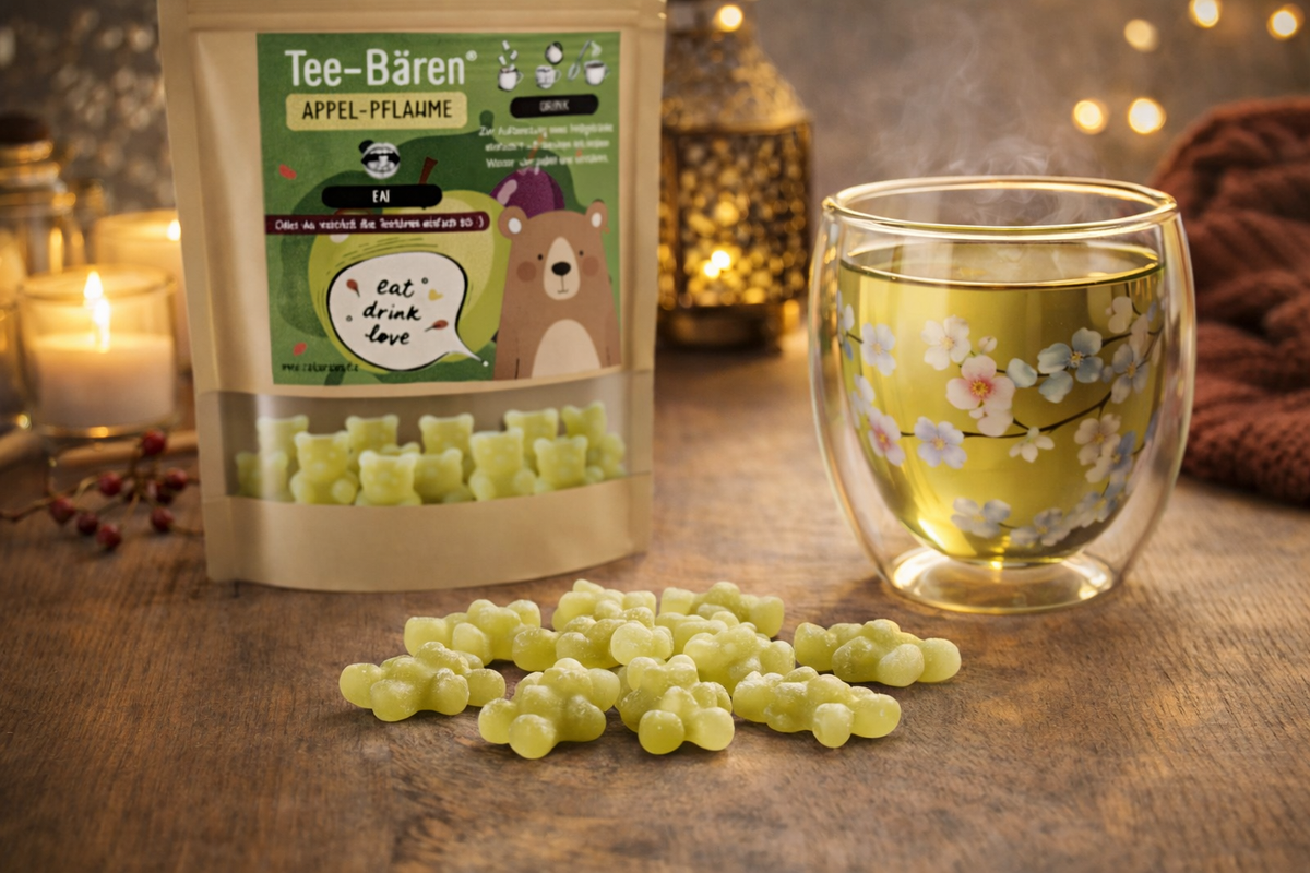 Tee-Bären® Apfel - Pflaume