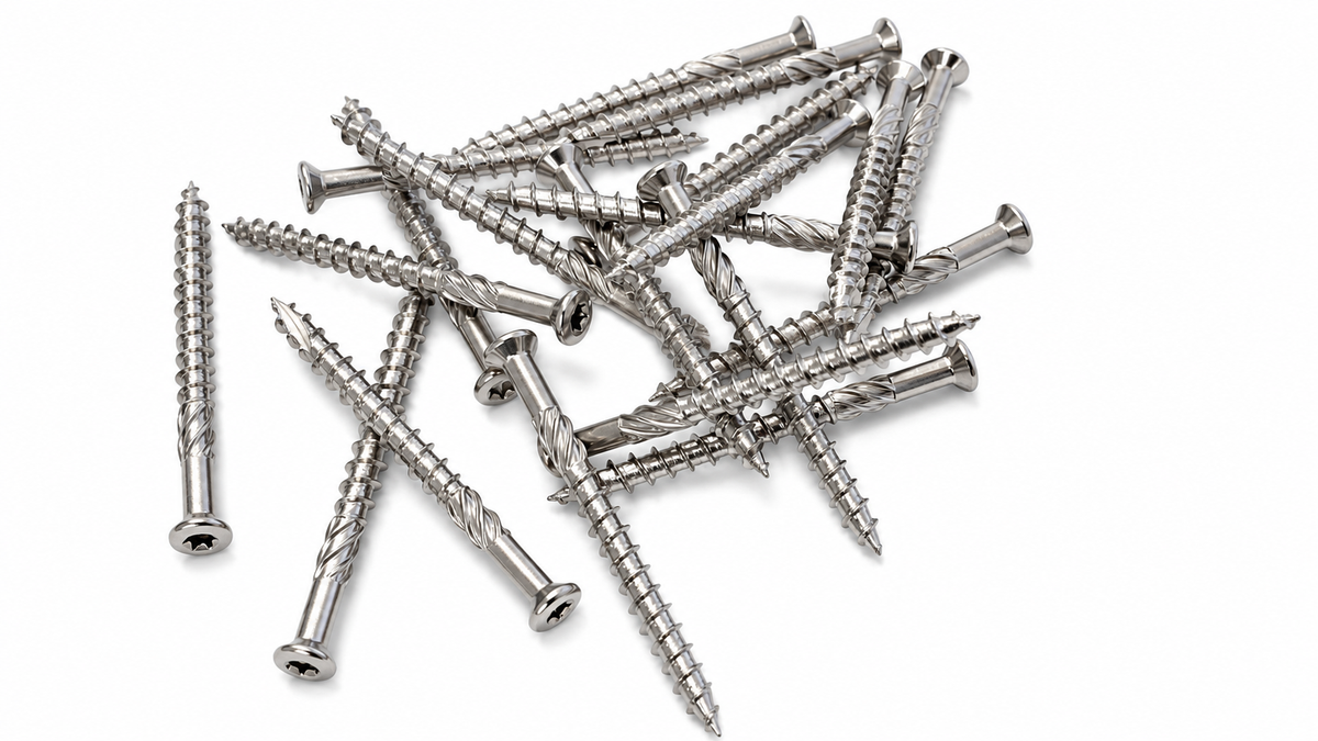 Terrassenschr. Edelstahl C1 Torx (Senkkopf-Torx) - Terrassenschrauben
