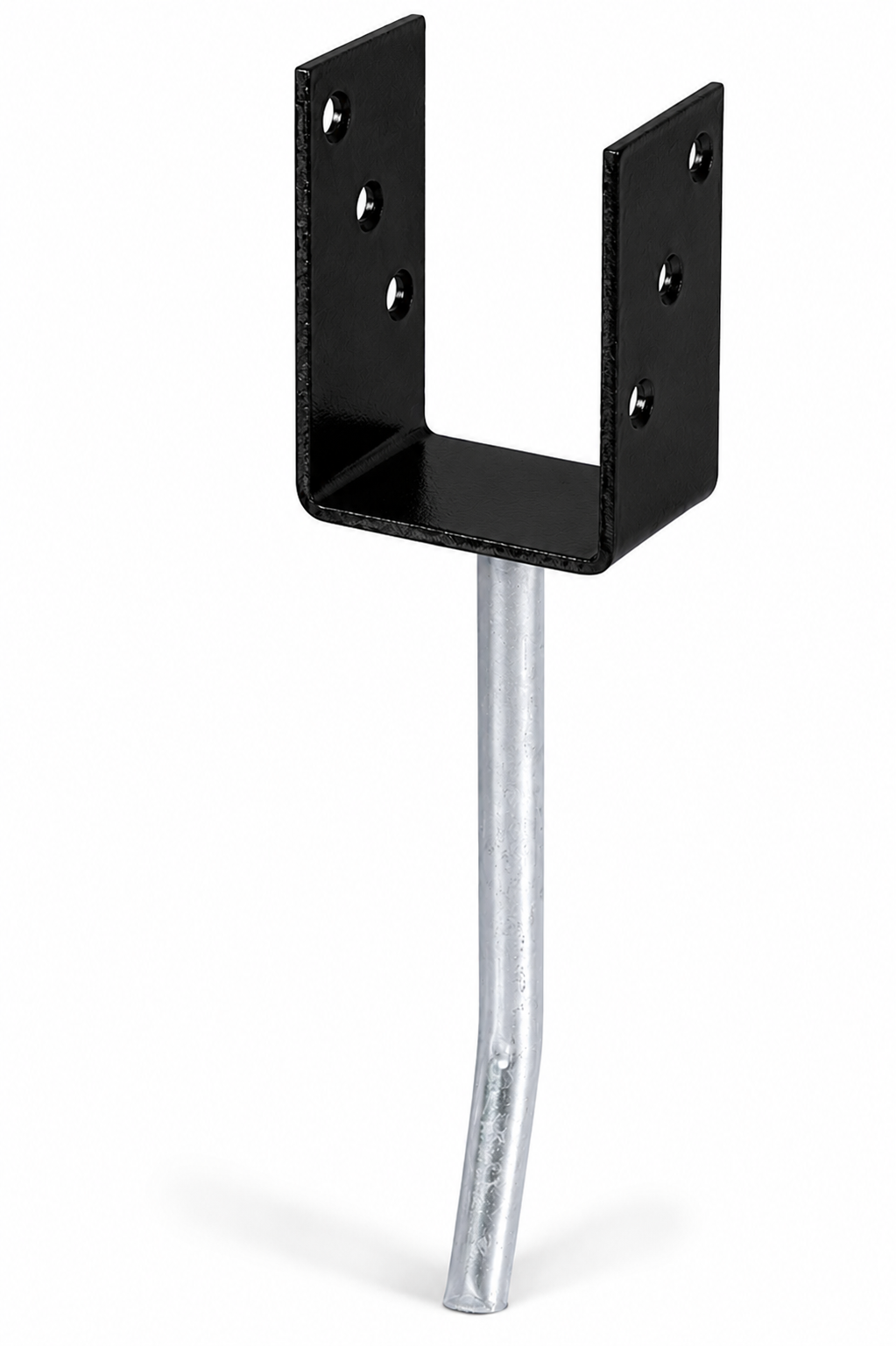 U-Pfostenträger/Rundstahl Typ367 feuerverzinkt zum Einbetonieren 121x104mm